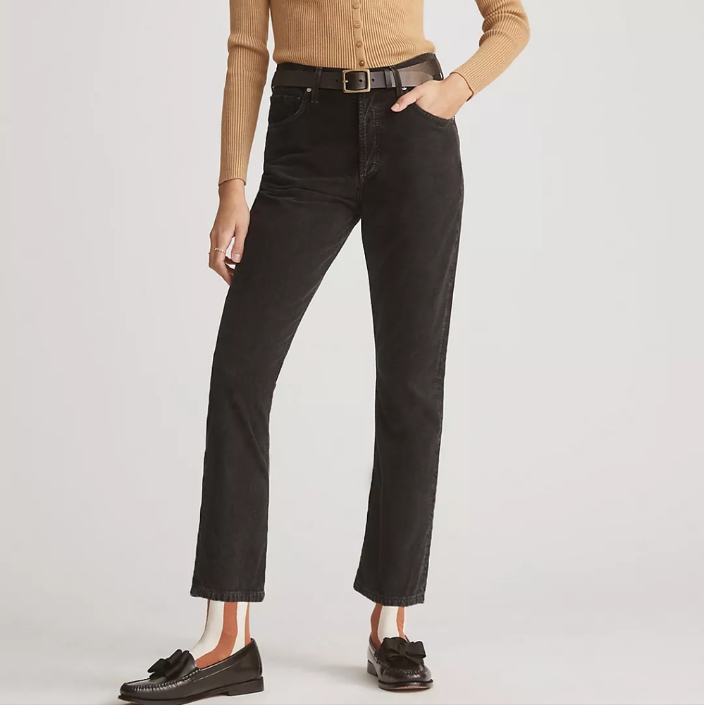 Citizens of Humanity Jolene Straight Corduroy Pants